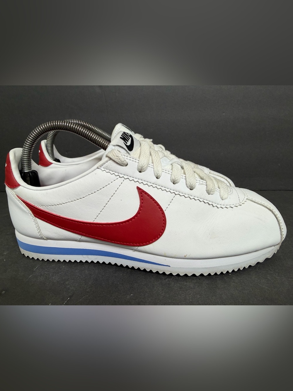 Nike Classic Cortez FORREST GUMP OG 2018 Women US 9 Blue Red White 807471-103 - Picture 4 of 9